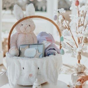 Pottery Barn Kids Pink Easter Bunny